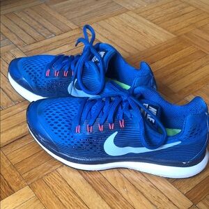 Nike Blue Running Shoes for youth size 5.5